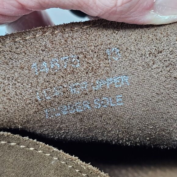 J. Crew Men's CALVERT Brown Suede Chukka Boots 14675 US Size 13 Made in Italy - Picture 9 of 11